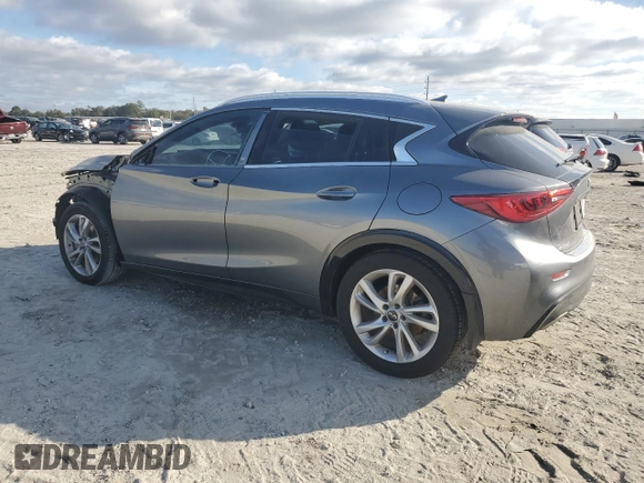 2019 Infiniti QX30 Essential with VIN SJKCH5CP3KA011175, listed as a Copart auction lot 42630225 with 42,779 mi miles and Non repairable. Bid and sale history available at DreamBid. Image 2.