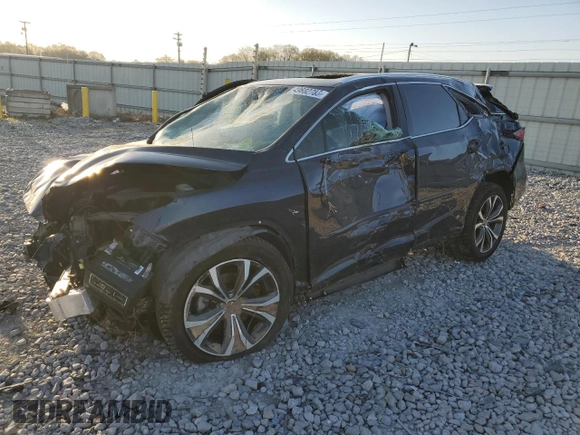 2019 Lexus RX with VIN JTJDZKCA9K2019402, listed as a Copart auction lot 49882785 with 0 mi miles and Salvage Title. Bid and sale history available at carsss.com. Image 1.