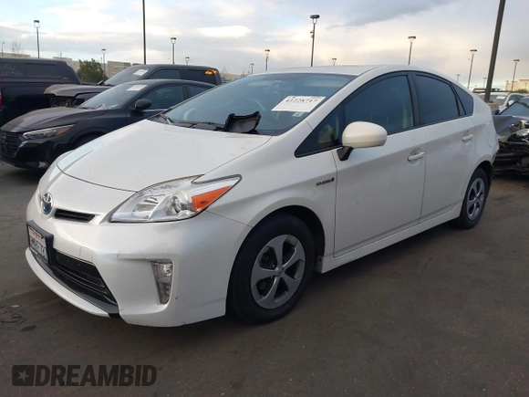 2015 Toyota Prius Four with VIN JTDKN3DU1F1924846, listed as a IAAI auction lot 41228717 with 132,542 mi miles and . Bid and sale history available at DreamBid. Image 2.