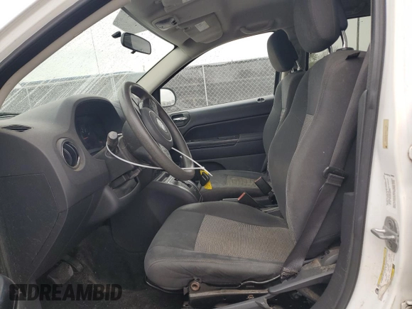 2013 Jeep Compass Sport with VIN 1C4NJCBA4DD115709, listed as a Copart auction lot 88408875 with 241,259 mi miles and Salvage Title. Bid and sale history available at carsss.com. Image 7.
