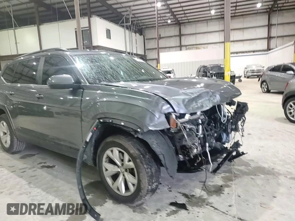 2020 Volkswagen Atlas S with VIN 1V2AP2CA9LC502085, listed as a Copart auction lot 57098325 with 81,410 mi miles and Non repairable. Bid and sale history available at DreamBid. Image 14.