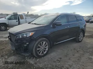 2016 Kia Sorento SXL with VIN 5XYPKDA55GG095945, listed as a Copart auction lot 41926595 with 104,483 mi miles and Salvage title. Bid and sale history available at DreamBid. Image 1.