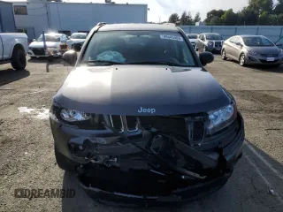 2015 Jeep Compass Sport with VIN 1C4NJCBB5FD377329, listed as a Copart auction lot 86545484 with 112,380 mi miles and Salvage Title. Bid and sale history available at carsss.com. Image 5.