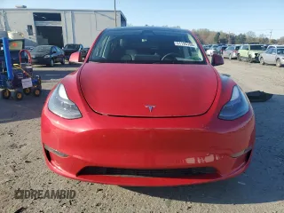 2023 Tesla Model Y Performance with VIN 7SAYGDEF4PF960357, listed as a Copart auction lot 51126105 with 37,252 mi miles and Salvage Title. Bid and sale history available at DreamBid. Image 5.