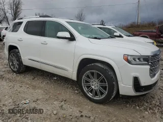 2020 GMC Acadia Denali with VIN 1GKKNXLS4LZ125359, listed as a Copart auction lot 47401225 with 74,478 mi miles and Clean Title. Bid and sale history available at carsss.com. Image 4.