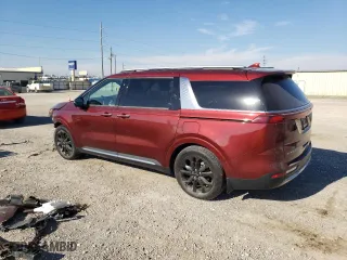 2023 Kia Carnival SX Prestige with VIN KNDNE5H33P6270317, listed as a Copart auction lot 82234494 with 21,884 mi miles and Salvage Title. Bid and sale history available at carsss.com. Image 2.