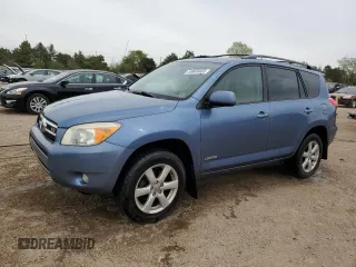 2008 Toyota RAV4 Limited with VIN JTMZK31V586015809, listed as a Copart auction lot 55069405 with 327,465 mi miles and Salvage title. Bid and sale history available at DreamBid. Image 1.