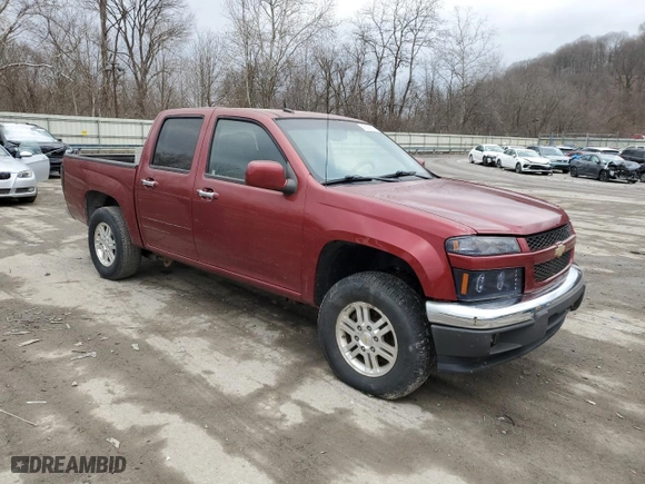 2011 Chevrolet Colorado LT w/1LT with VIN 1GCHTCFEXB8134405, listed as a Copart auction lot 45369075 with 214,309 mi miles and Clean Title. Bid and sale history available at carsss.com. Image 4.