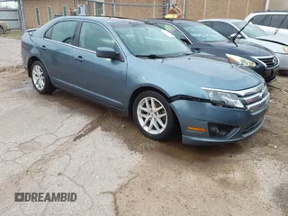 2011 Ford Fusion SEL with VIN 3FAHP0JA5BR279394, listed as a IAAI auction lot 41582899 with 216,092 mi miles. Bid and sale history available at carsss.com. Image 1.