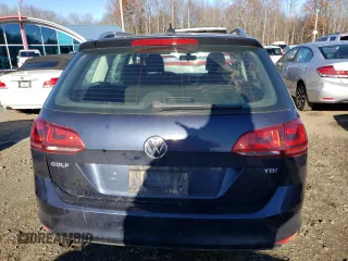 2015 Volkswagen Golf SportWagen TDI SE with VIN 3VWFA7AU4FM520755, listed as a Copart auction lot 82184313 with 225,651 mi miles. Bid and sale history available at carsss.com. Image 6.