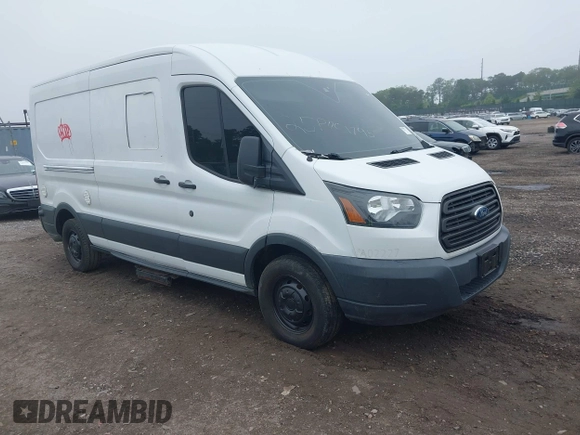 2016 Ford Transit Cargo z VIN 1FTBW2CM3GKA02227, wystawiony jako IAAI lot #42299621 z przebiegiem 145 070 mil mil oraz . Historia ofert i sprzedaży dostępna na DreamBid. Obrazek 1.