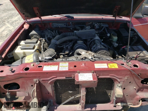 1997 Ford Ranger XLT z VIN 1FTCR10A0VPB04021, wystawiony jako Copart lot #57915095 z przebiegiem 169 821 mil mil oraz Szkoda całkowita • Salvage title. Historia ofert i sprzedaży dostępna na DreamBid. Obrazek 11.