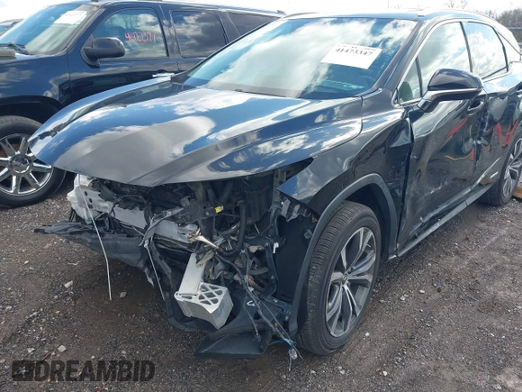 2018 Lexus RX with VIN 2T2BGMCA6JC022281, listed as a IAAI auction lot 41473347 with 1 mi miles. Bid and sale history available at carsss.com. Image 6.