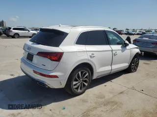 2022 Audi Q5 S line Premium z VIN WA1GAAFY4N2062294, wystawiony jako Copart lot #52314365 z przebiegiem 40 920 mil mil oraz Szkoda całkowita • Salvage title. Historia ofert i sprzedaży dostępna na DreamBid. Obrazek 3.