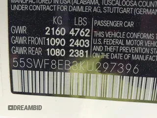 2019 Mercedes-Benz C 300 z VIN 55SWF8EB3KU297396, wystawiony jako IAAI lot #42064934 z przebiegiem 74 926 mil mil oraz . Historia ofert i sprzedaży dostępna na DreamBid. Obrazek 9.