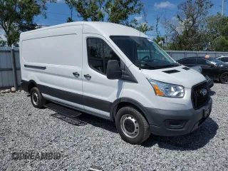 2023 Ford Transit Cargo with VIN 1FTBR1C86PKA12559, listed as a Copart auction lot 60771385 with 11,478 mi miles and Non repairable. Bid and sale history available at DreamBid. Image 4.