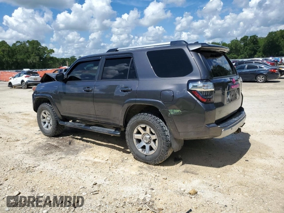 2016 Toyota 4Runner Limited with VIN JTEBU5JR7G5399389, listed as a Copart auction lot 60488235 with 105,376 mi miles and Salvage title. Bid and sale history available at DreamBid. Image 2.