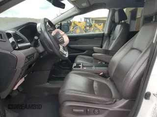 2020 Honda Odyssey Elite with VIN 5FNRL6H95LB035854, listed as a Copart auction lot 53243425 with 40,598 mi miles and Salvage Title. Bid and sale history available at DreamBid. Image 7.