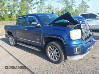 2015 GMC Sierra 1500 Denali z VIN 3GTP1WEC2FG201307, wystawiony jako IAAI lot #41931366 z przebiegiem 99 644 mil mil oraz . Historia ofert i sprzedaży dostępna na DreamBid. Obrazek 1.