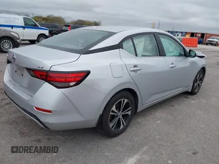 2022 Nissan Sentra SV with VIN 3N1AB8CV2NY295008, listed as a IAAI auction lot 40851544 with 60,991 mi miles and . Bid and sale history available at DreamBid. Image 4.