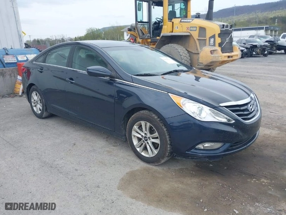 2013 Hyundai Sonata GLS with VIN 5NPEB4AC7DH773797, listed as a IAAI auction lot 42030274 with 127,800 mi miles. Bid and sale history available at carsss.com. Image 1.
