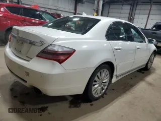 2011 Acura RL Technology with VIN JH4KB2F62BC000219, listed as a Copart auction lot 52170875 with 189,190 mi miles and Salvage Title. Bid and sale history available at DreamBid. Image 3.