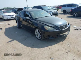 2006 Lexus IS 250 z VIN JTHBK262265009218, wystawiony jako IAAI lot #42326757 z przebiegiem 300 417 mil mil oraz . Historia ofert i sprzedaży dostępna na DreamBid. Obrazek 1.