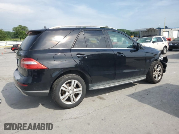 2012 Mercedes-Benz M 350 with VIN 4JGDA5HB2CA054363, listed as a Copart auction lot 57349515 with 152,116 mi miles and Clean title. Bid and sale history available at DreamBid. Image 3.