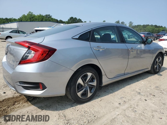 2020 Honda Civic LX z VIN 2HGFC2F68LH598008, wystawiony jako Copart lot #59290285 z przebiegiem 40 568 mil mil oraz Szkoda całkowita • Salvage title. Historia ofert i sprzedaży dostępna na DreamBid. Obrazek 3.