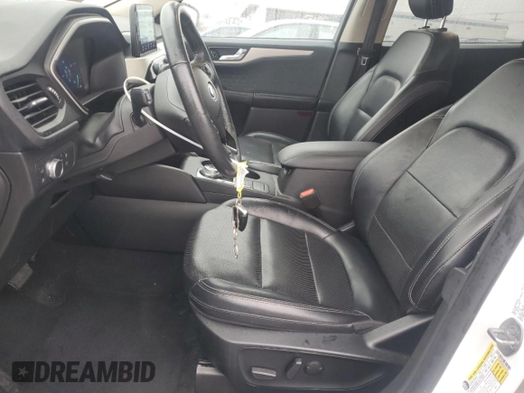 2020 Ford Escape SE Sport Hybrid with VIN 1FMCU0BZ4LUC32901, listed as a Copart auction lot 42052085 with 77,689 mi miles and Salvage Title. Bid and sale history available at DreamBid. Image 7.