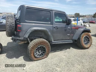2020 Jeep Wrangler Rubicon z VIN 1C4HJXCG6LW242469, wystawiony jako Copart lot #56965025 z przebiegiem Nie podano mil oraz Szkoda całkowita • Salvage title. Historia ofert i sprzedaży dostępna na DreamBid. Obrazek 3.