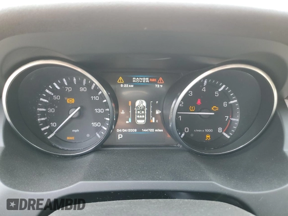 2013 Land Rover Range Rover Evoque Pure Premium with VIN SALVR2BG1DH738505, listed as a Copart auction lot 54314405 with 144,720 mi miles and Non repairable. Bid and sale history available at DreamBid. Image 9.