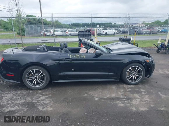 2017 Ford Mustang EcoBoost Premium with VIN 1FATP8UHXH5254892, listed as a IAAI auction lot 42191301 with 56,601 mi miles and . Bid and sale history available at DreamBid. Image 13.