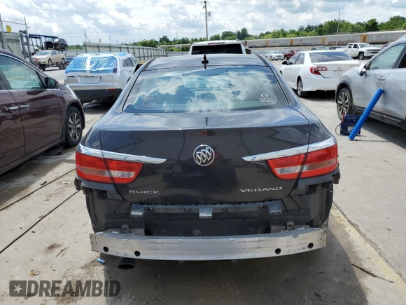 2012 Buick Verano Group with VIN 1G4PS5SK8C4190076, listed as a Copart auction lot 58431335 with 164,395 mi miles and Salvage title. Bid and sale history available at DreamBid. Image 6.