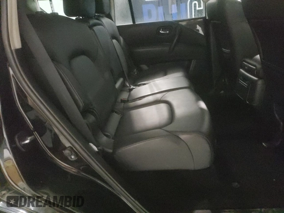 2022 Nissan Armada SV with VIN JN8AY2AC4N9162948, listed as a Copart auction lot 80630064 with 53,724 mi miles and Salvage Title. Bid and sale history available at carsss.com. Image 11.