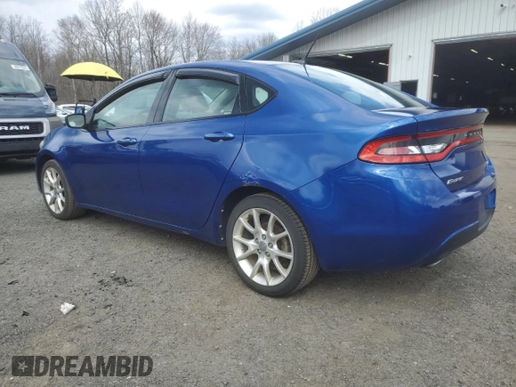 2013 Dodge Dart Rallye with VIN 1C3CDFBH7DD142288, listed as a Copart auction lot 50953035 with 88,587 mi miles and Clean Title. Bid and sale history available at carsss.com. Image 2.
