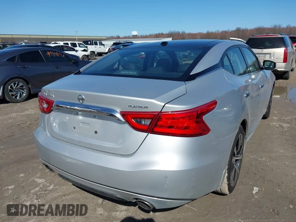 2018 Nissan Maxima S with VIN 1N4AA6AP0JC408701, listed as a IAAI auction lot 41941255 with 49,054 mi miles and . Bid and sale history available at DreamBid. Image 4.