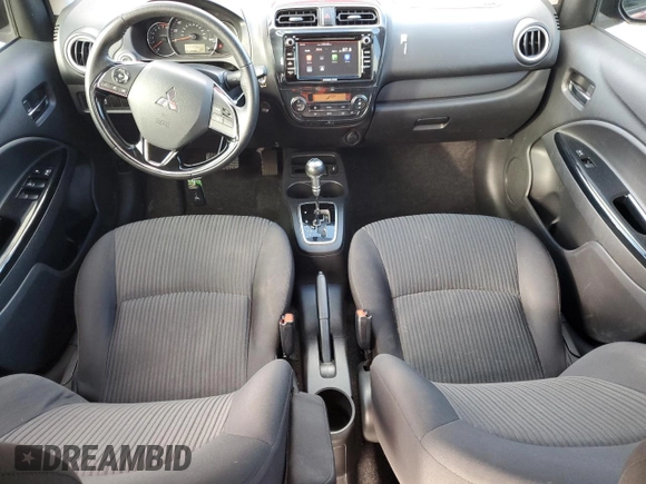 2019 Mitsubishi Mirage SE z VIN ML32F4FJ5KHF04620, wystawiony jako Copart lot #81264334 z przebiegiem 40 403 mil mil oraz Szkoda całkowita • Salvage title. Historia ofert i sprzedaży dostępna na DreamBid. Obrazek 8.