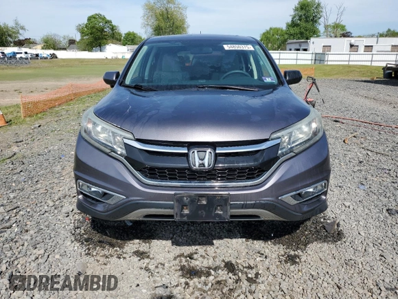 2015 Honda CR-V EX with VIN 5J6RM4H50FL037716, listed as a Copart auction lot 54850375 with 98,312 mi miles and Salvage Title. Bid and sale history available at DreamBid. Image 5.