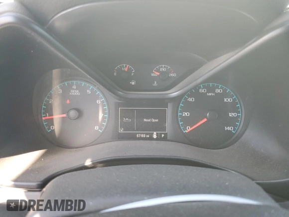 2019 Chevrolet Colorado 2WD Work Truck with VIN 1GCGSBEN6K1158428, listed as a Copart auction lot 48120215 with 67,169 mi miles and Salvage Title. Bid and sale history available at carsss.com. Image 9.