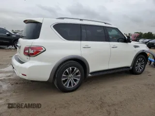 2018 Nissan Armada SL with VIN JN8AY2ND0J9055697, listed as a Copart auction lot 64946774 with Not Provided miles and Salvage Title. Bid and sale history available at carsss.com. Image 3.