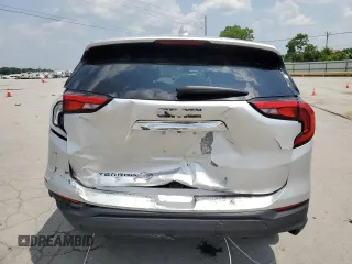 2020 GMC Terrain SLE with VIN 3GKALMEV5LL299276, listed as a Copart auction lot 59308945 with 36,075 mi miles and Salvage title. Bid and sale history available at DreamBid. Image 6.