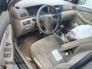 2008 Toyota Corolla CE with VIN 1NXBR32E58Z008488, listed as a Copart auction lot 55765715 with 244,329 mi miles and Clean Title. Bid and sale history available at DreamBid. Image 8.