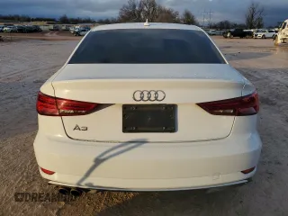 2018 Audi A3 Sedan Premium with VIN WAUAUGFF2J1000572, listed as a Copart auction lot 81092913 with 0 mi miles. Bid and sale history available at carsss.com. Image 6.