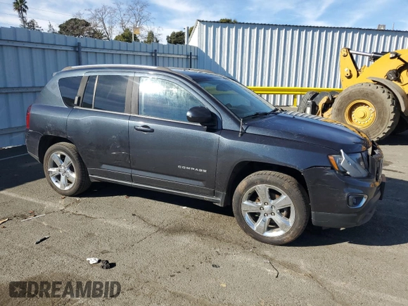 2015 Jeep Compass Limited with VIN 1C4NJDCB7FD177170, listed as a Copart auction lot 87464674 with 77,212 mi miles and Salvage Title. Bid and sale history available at carsss.com. Image 4.