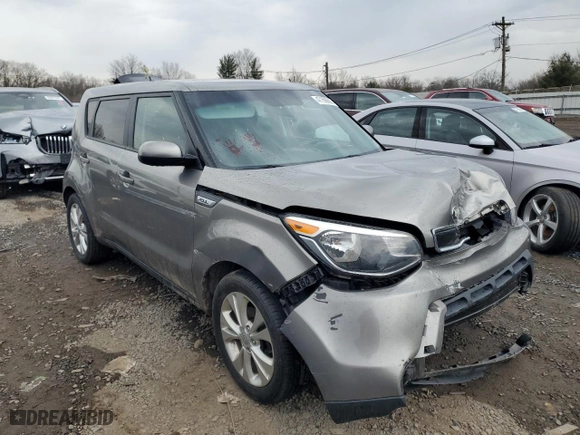 2015 Kia Soul + with VIN KNDJP3A51F7132504, listed as a Copart auction lot 47169985 with NaN miles and Salvage Title. Bid and sale history available at carsss.com. Image 4.