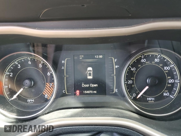 2014 Jeep Cherokee Latitude with VIN 1C4PJLCS9EW300912, listed as a Copart auction lot 50382215 with 154,970 mi miles and Salvage Title. Bid and sale history available at carsss.com. Image 9.