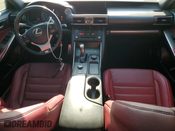 2018 Lexus IS 300 with VIN JTHBA1D29J5065780, listed as a Copart auction lot 49172635 with 129,920 mi miles and Salvage Title. Bid and sale history available at DreamBid. Image 8.