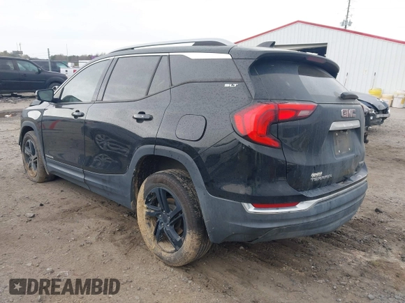 2020 GMC Terrain SLT with VIN 3GKALVEV0LL277756, listed as a IAAI auction lot 41853513 with 63,502 mi miles. Bid and sale history available at carsss.com. Image 3.