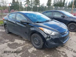 2012 Hyundai Elantra Limited with VIN KMHDH4AE1CU219215, listed as a IAAI auction lot 41956813 with 230,165 mi miles. Bid and sale history available at carsss.com. Image 1.